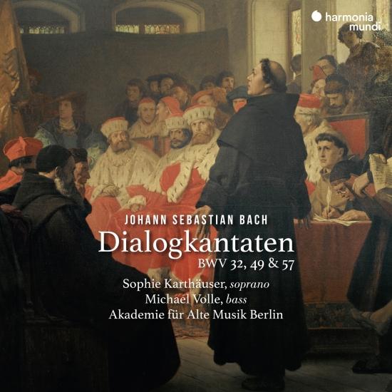 Cover Bach: Dialogkantaten, BWV 32, 49 & 57