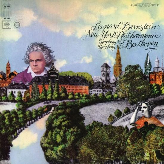 Cover Beethoven: Symphony No. 2 in D Major, Op. 36 & Symphony No. 1 in C Major, Op. 21 (Remastered)