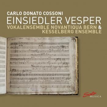 Cover Carlo Donato Cossoni: Einsiedler Vesper