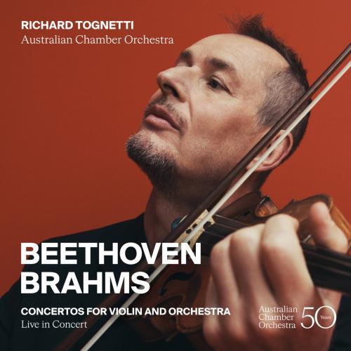 Cover Beethoven & Brahms Concertos for Violin and Orchestra (Live in Concert)