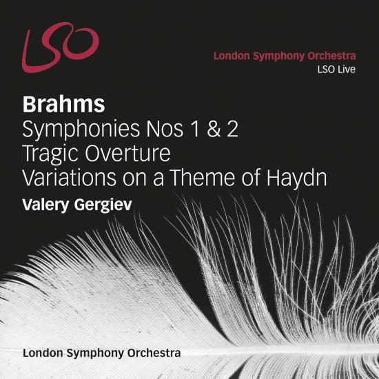 Cover Brahms: Symphonies Nos. 1 & 2 - Tragic Overture / Variations on a Theme by Haydn