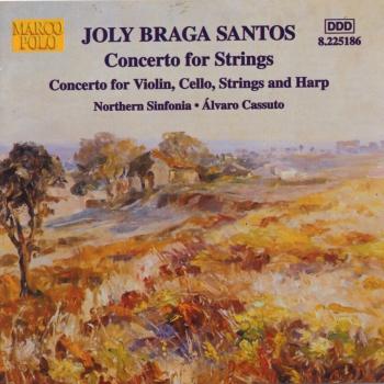 Cover Braga Santos: Sinfonietta for Strings / Violin Concerto