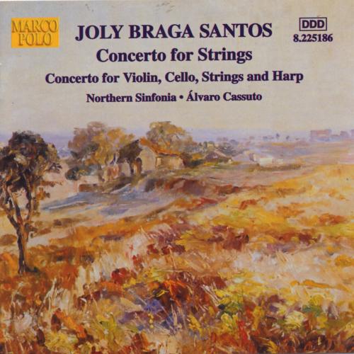 Cover Braga Santos: Sinfonietta for Strings / Violin Concerto