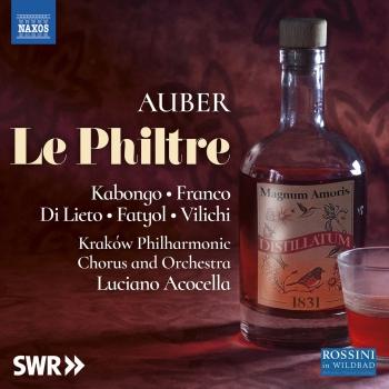 Cover Auber: Le Philtre, S. 20 (Live)