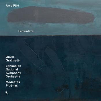 Cover Arvo Pärt: Lamentate