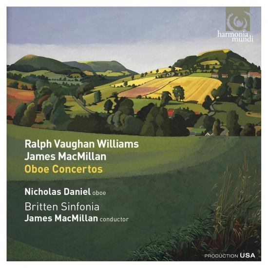 Cover Ralph Vaughan Williams & James MacMillan: Oboe Concertos