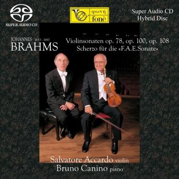 Cover Johannes Brahms Sonaten op.78, op.100, op. 108