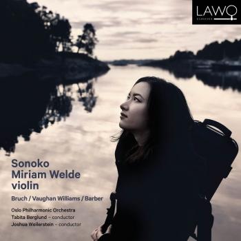 Cover Sonoko Miriam Welde: Bruch, Vaughan Williams & Barber