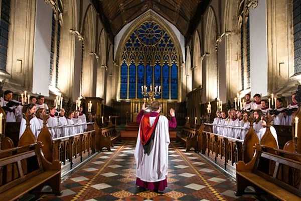 The Girl Choristers And Lower Voices of Merton College , Oxford & Benjamin Nicholas