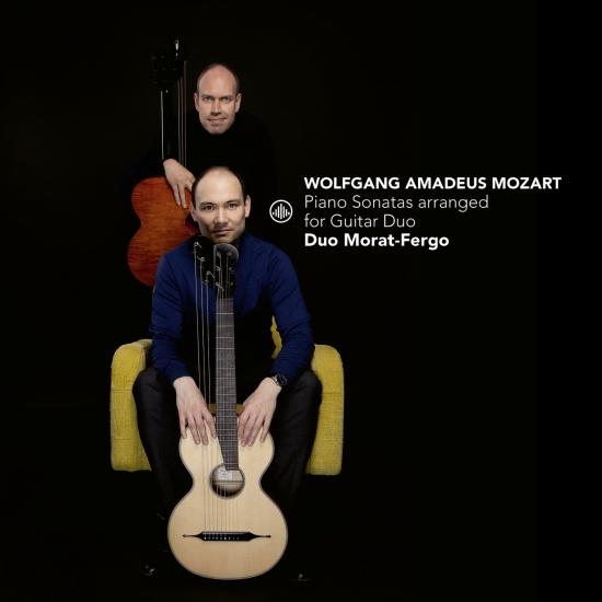 Cover W.A. Mozart: Piano Sonatas Arranged for Guitar Duo