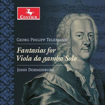 Cover Telemann: Fantasias for Viola da gamba Solo