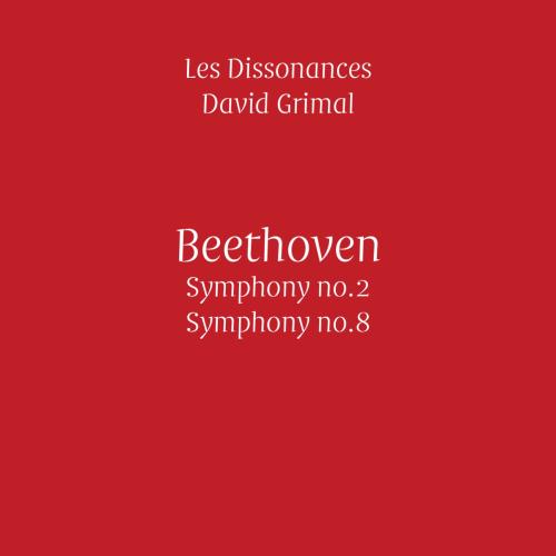 Cover Beethoven: Symphonies No. 2 & No. 8 (Live)