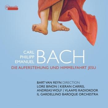 Cover C.P.E. Bach: Die Auferstehung und Himmelfahrt Jesu, H. 777