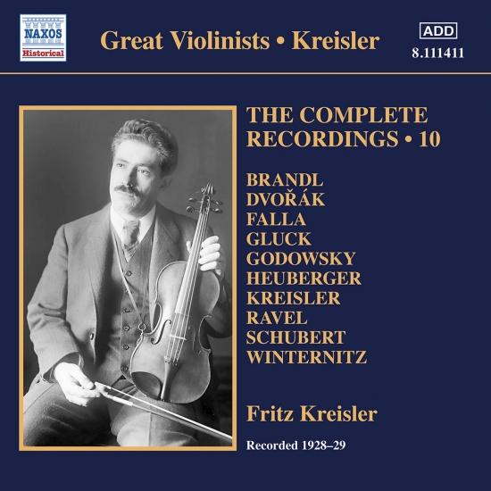 Cover Kreisler: The Complete Recordings, Vol. 10