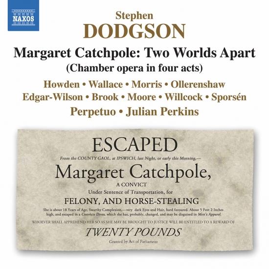 Cover Dodgson: Margaret Catchpole, Two Worlds Apart