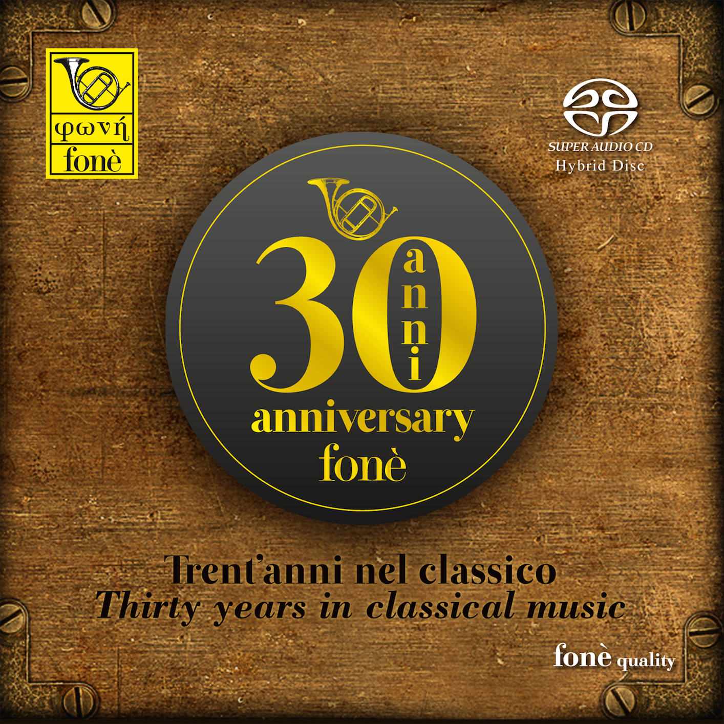 Cover fonè Trent’anni nel classico - Thirty Years in Classical Music