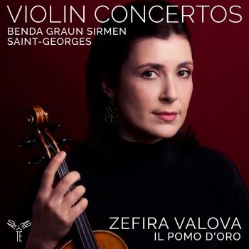 Cover Benda, Graun, Saint-Georges, Sirmen: Violin Concertos