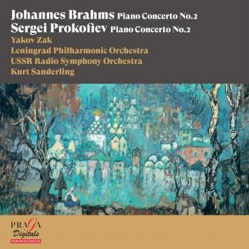 Cover Johannes Brahms Piano Concerto No. 2 - Sergei Prokofiev Piano Concerto No. 2 (Remastered)