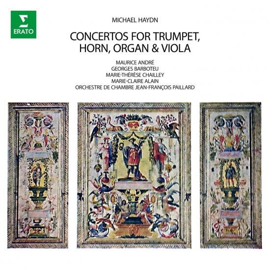 Cover M. Haydn: Concertos for Trumpet, Horn, Organ & Viola (Remastered)