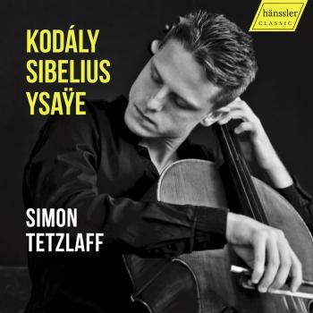 Cover Tetzlaff: Cello Works (Kodaly, Sibelius, Ysaye)