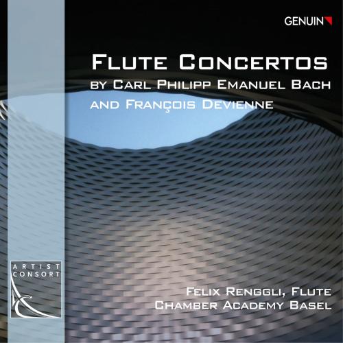 Cover C.P.E. Bach & Devienne: Flute Concertos