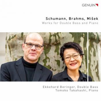Cover Schumann, Brahms & Mišek: Works for Double Bass & Piano
