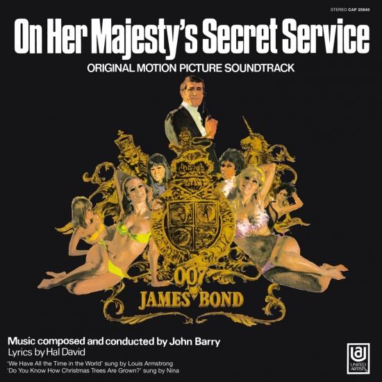 Cover On Her Majesty's Secret Service (Original Motion Picture Soundtrack)