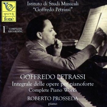 Cover Petrassi: Complete Piano Works: Partita, Toccata, Invenzioni, Bagatella, Le Petit Chat