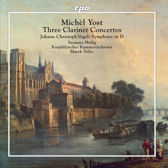 Cover Yost: Clarinet Concertos - Vogel: Symphony No. 1 in D Major