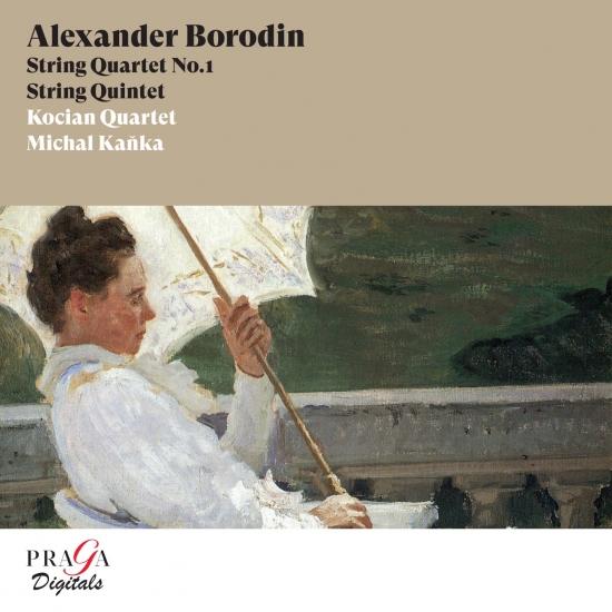Cover Alexander Borodin String Quartet No. 1 & String Quintet (Remastered)