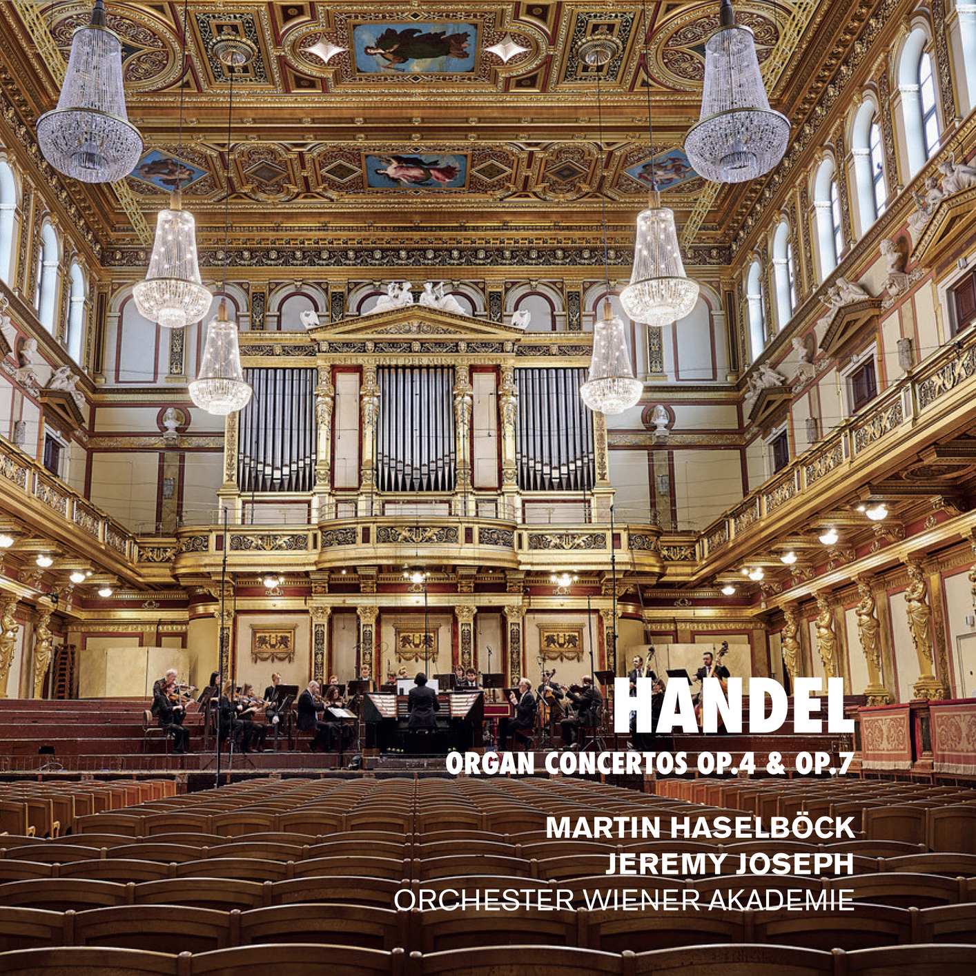 Cover Handel: Organ Concertos Op. 4 & Op. 7