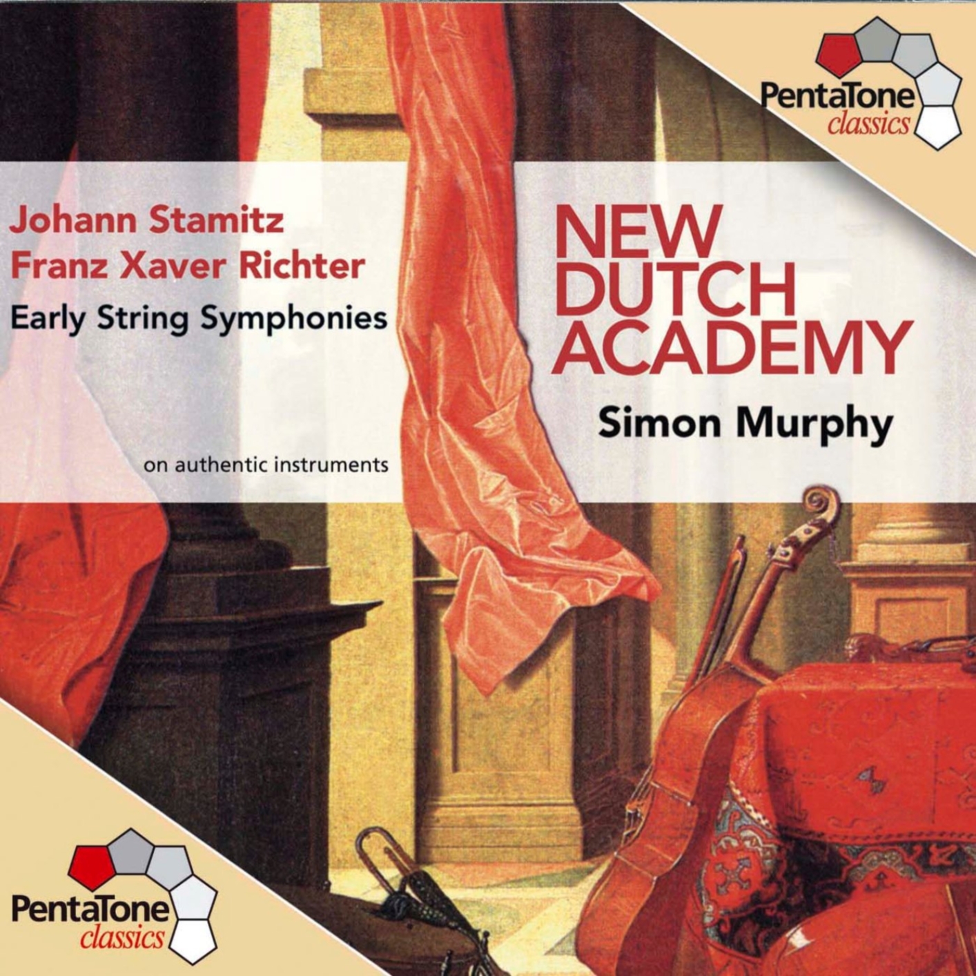 Cover Stamitz / Richter: Early String Symphonies, Vol. 1