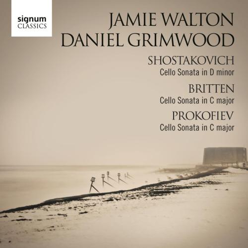 Cover Shostakovich, Britten and Prokofiev: Cello Sonatas