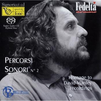 Cover PERCORSI SONORI No. 2 (Homage to David Manley recordings)