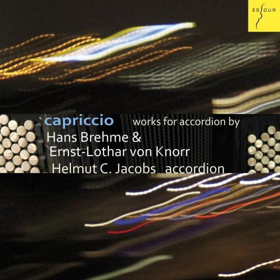 Cover Capriccio - Werke für Akkordeon von Hans Brehme & Ernst-Lothar von Knorr