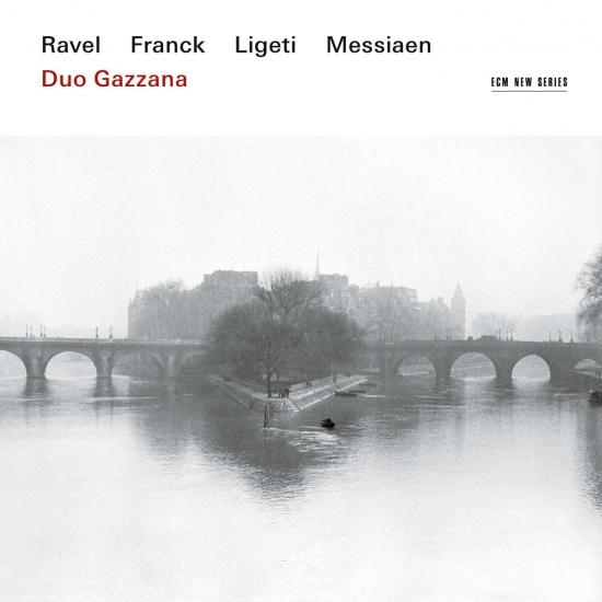Cover Ravel, Franck, Ligeti, Messiaen
