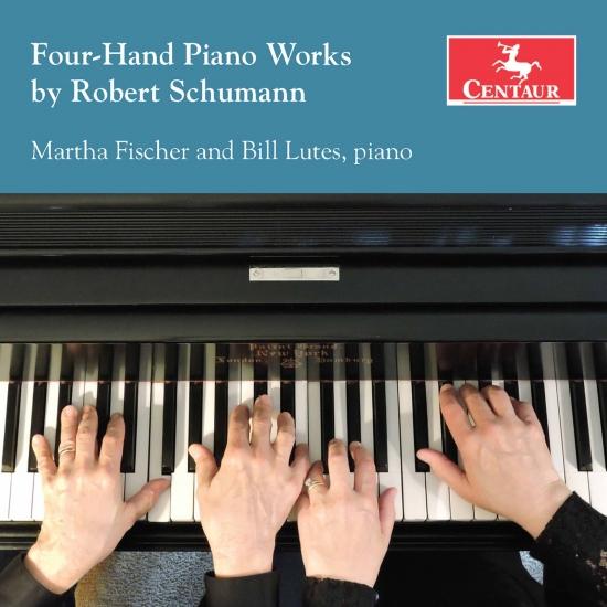 Cover R. Schumann: Works for Piano 4 Hands