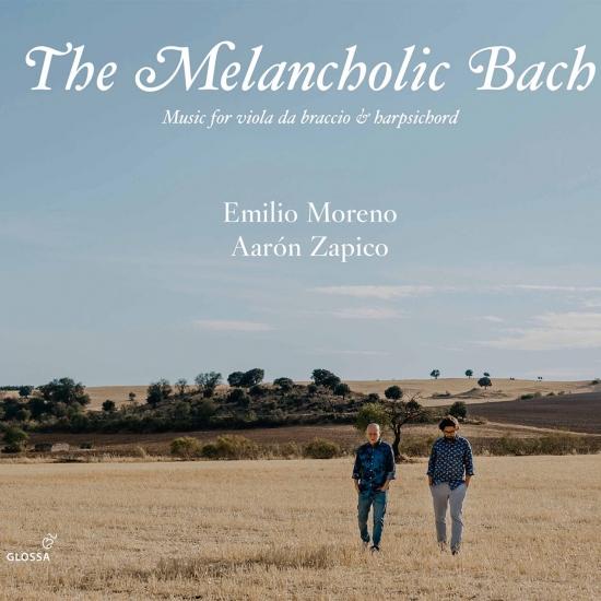 Cover The Melancholic Bach: Music for Viola da braccio and Harpsichord
