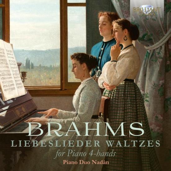 Cover Brahms: Liebeslieder Waltzes for Piano 4-Hands