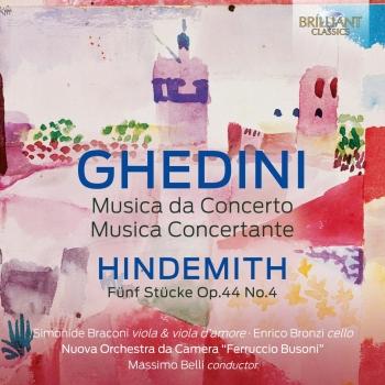 Cover Ghedini: Musica da Concerto, Musica Concertante, Hindemith: Fünf Stücke, Op. 44 No.4