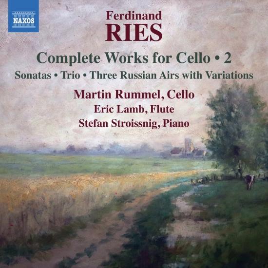 Cover Ries: Complete Works for Cello, Vol. 2