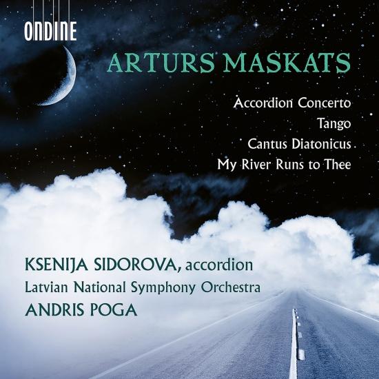 Cover Arturs Maskats Accordion Concerto, Tango, Cantus diatonicus & My River Runs to Thee