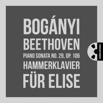 Cover Beethoven Piano Sonata No. 29, Op.106. Hammerklavier, Für Elise