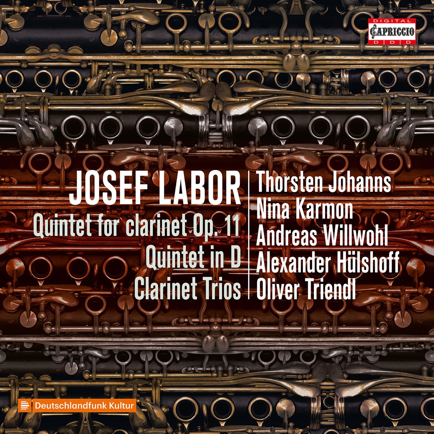 Cover Josef Labor: Clarinet Quintets & Trios 