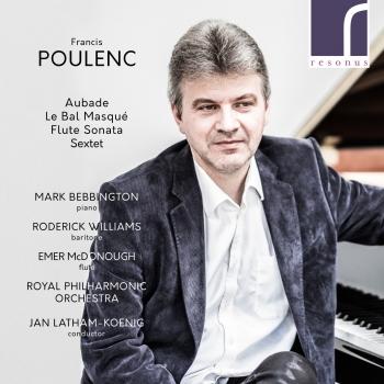 Cover Poulenc: Aubade, Le Bal masqué, Flute Sonata & Sextet