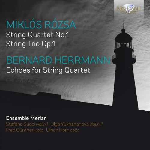 Cover Rózsa & Herrmann: Music for String Quartet