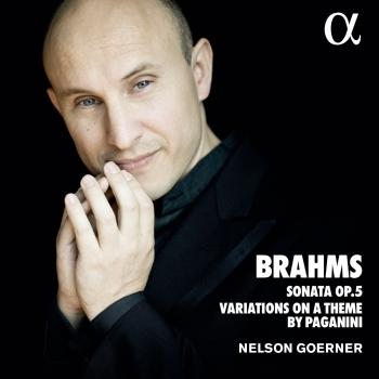Cover Brahms: Sonata No.3, Op. 5 & Variations on a Theme by Paganini