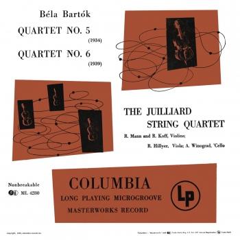Cover Bartók: Quartet No. 5 & Quartet No. 6 (Remastered)