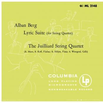 Cover Berg: Lyric Suite - Ravel: String Quartet in F Major (Remastered)