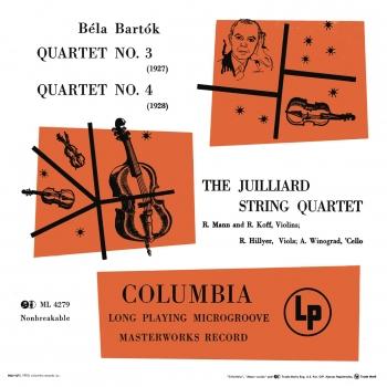 Cover Bartók: Quartet No. 3 & Quartet No. 4 (Remastered)